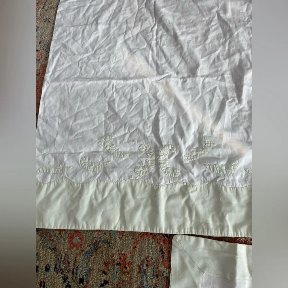 Williams Sonoma vintage standard shams